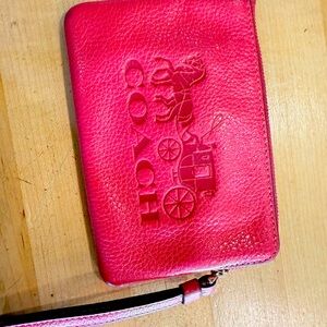 Coach cluche bag pink